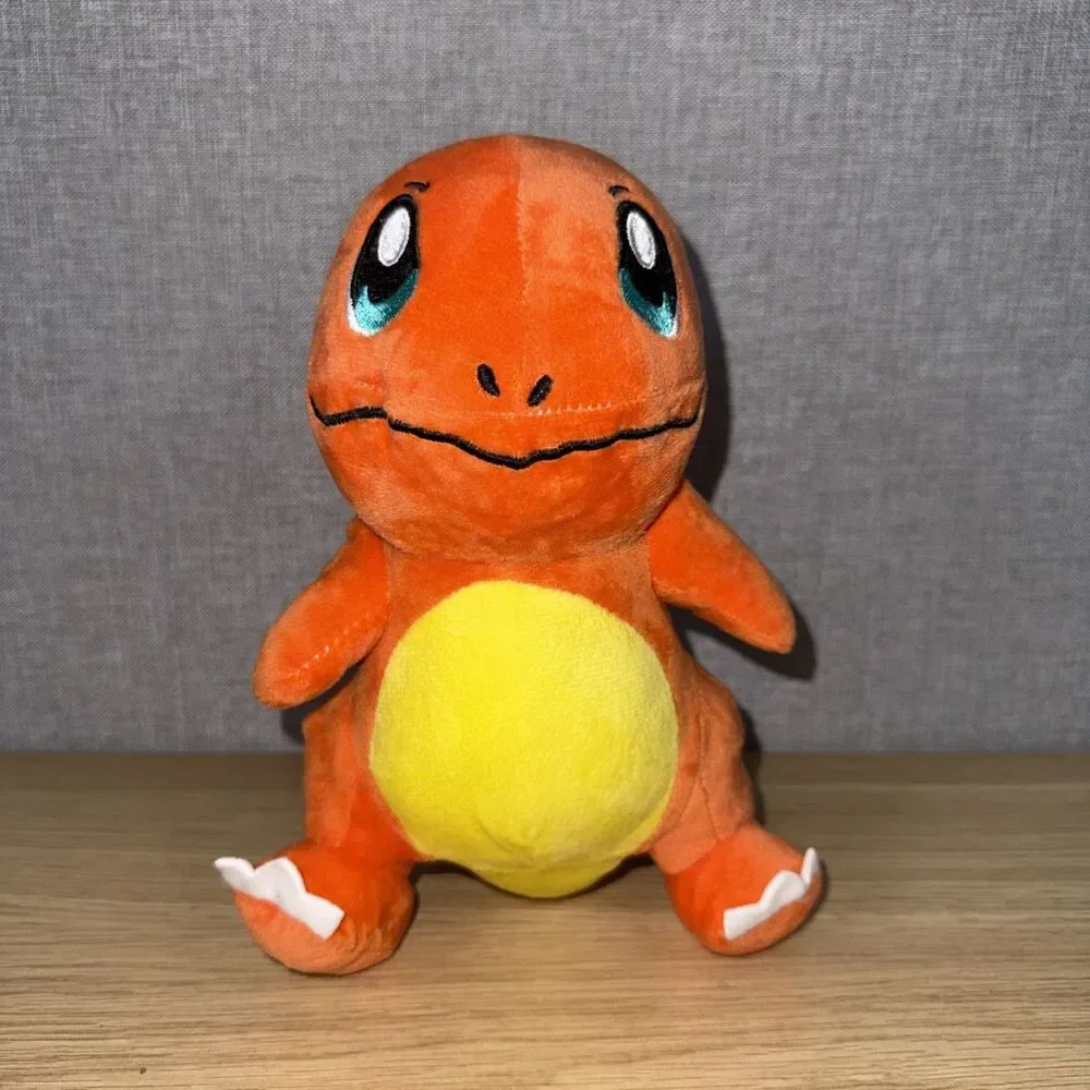 Pokemon Charmander 8 in Plush Figure Official TOMY Toys Stuffed Animal